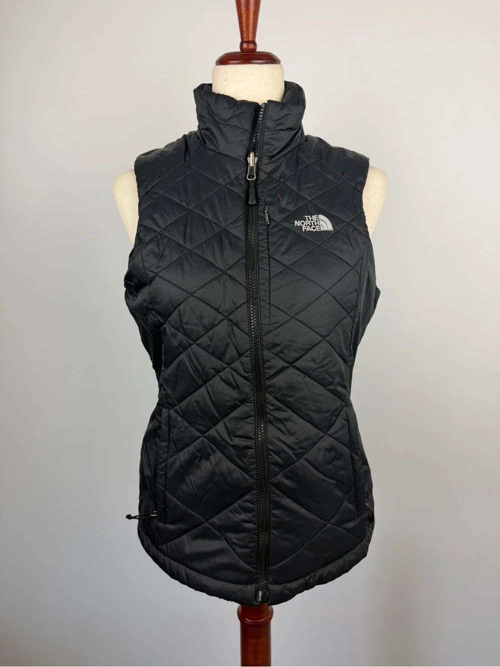 The North Face Black Quilted Insulated Women's Vest Size S